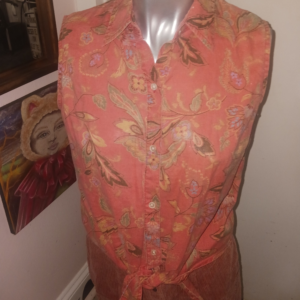 Jones New York Linen Top